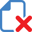 Remove, delete, delete file icon